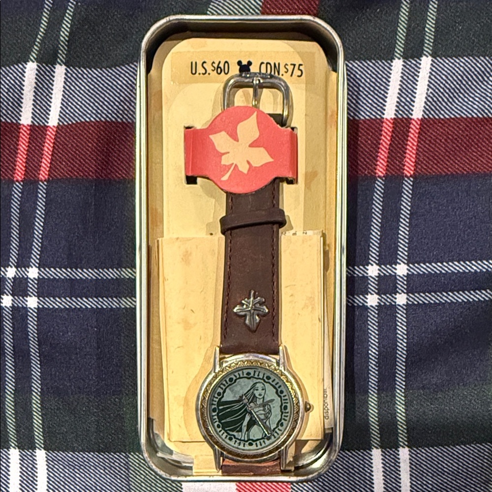 Vintage Disney Pocahontas collectors watch